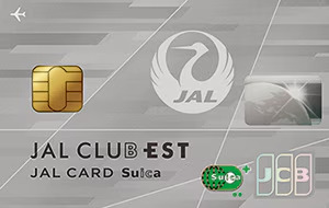JAL CLUBESTカードの券面
