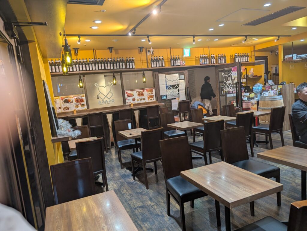 大阪エアポートワイナリー店内の様子