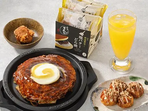 ぼてぢゅう屋台のセットメニュー