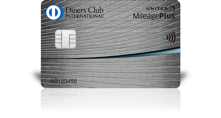 MileagePlus ダイナースクラブファーストのカード券面