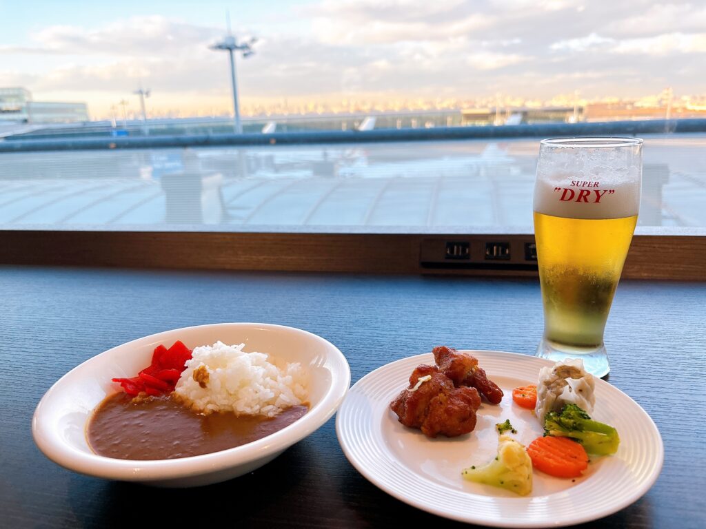 TIAT LOUNGEで提供されている軽食