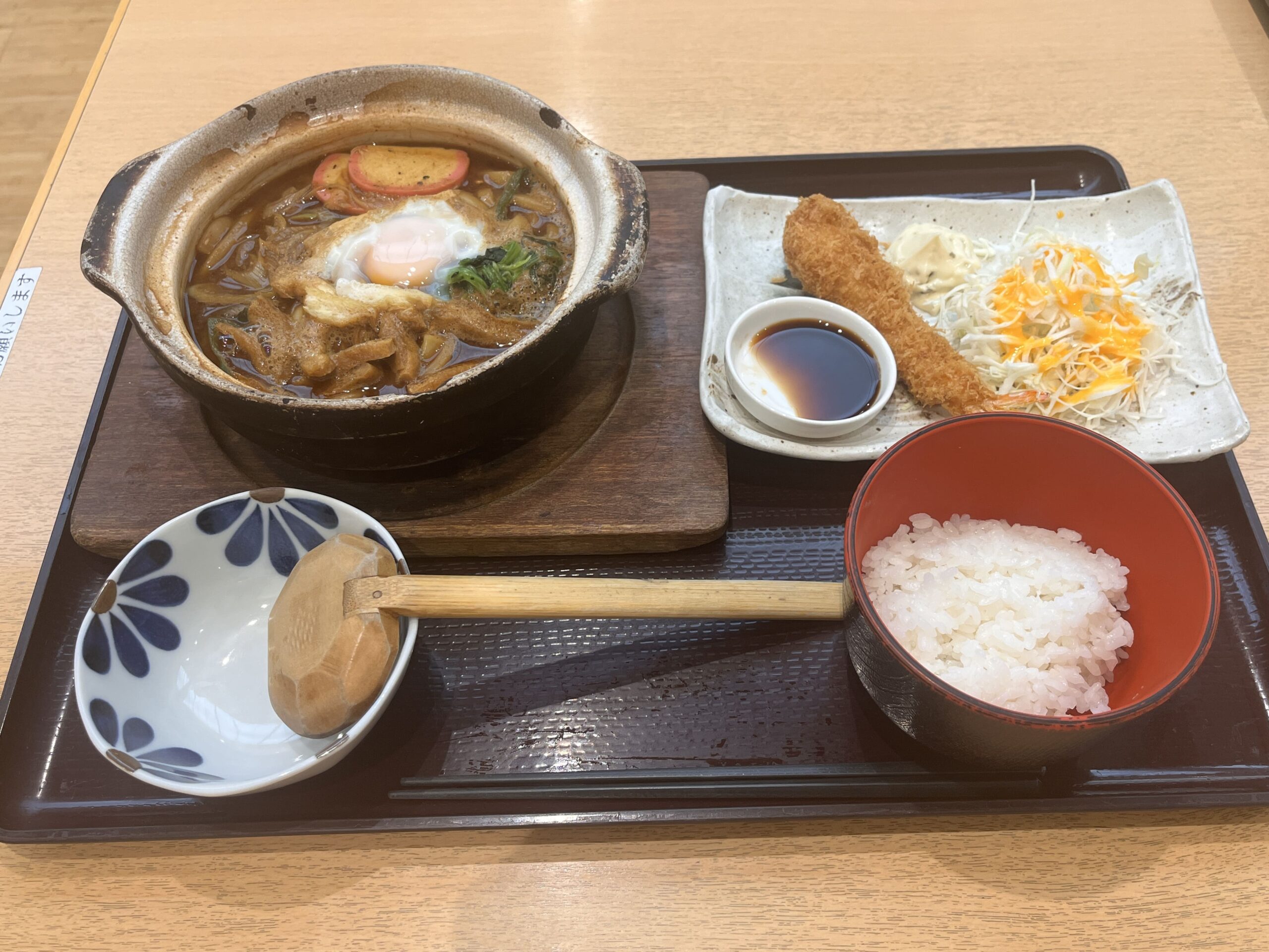 名古屋めしの味噌煮込みうどんセット