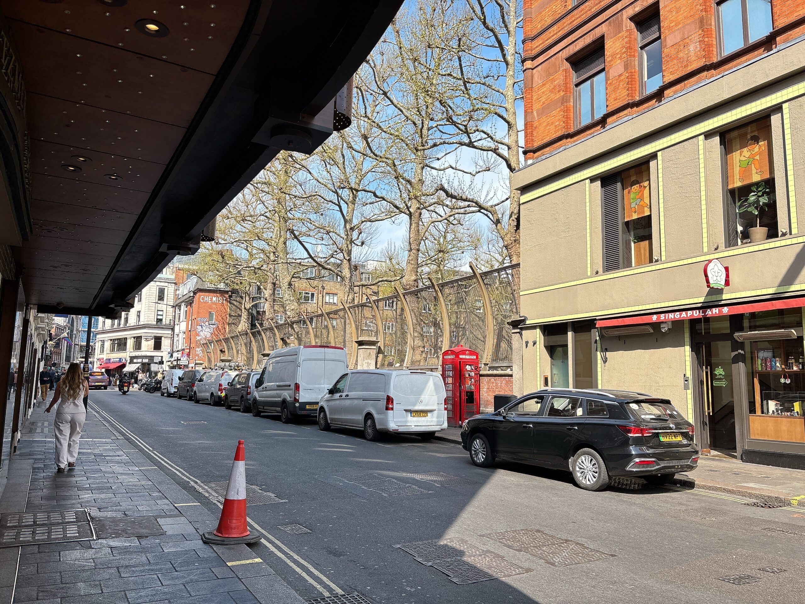 ロンドンの街並み