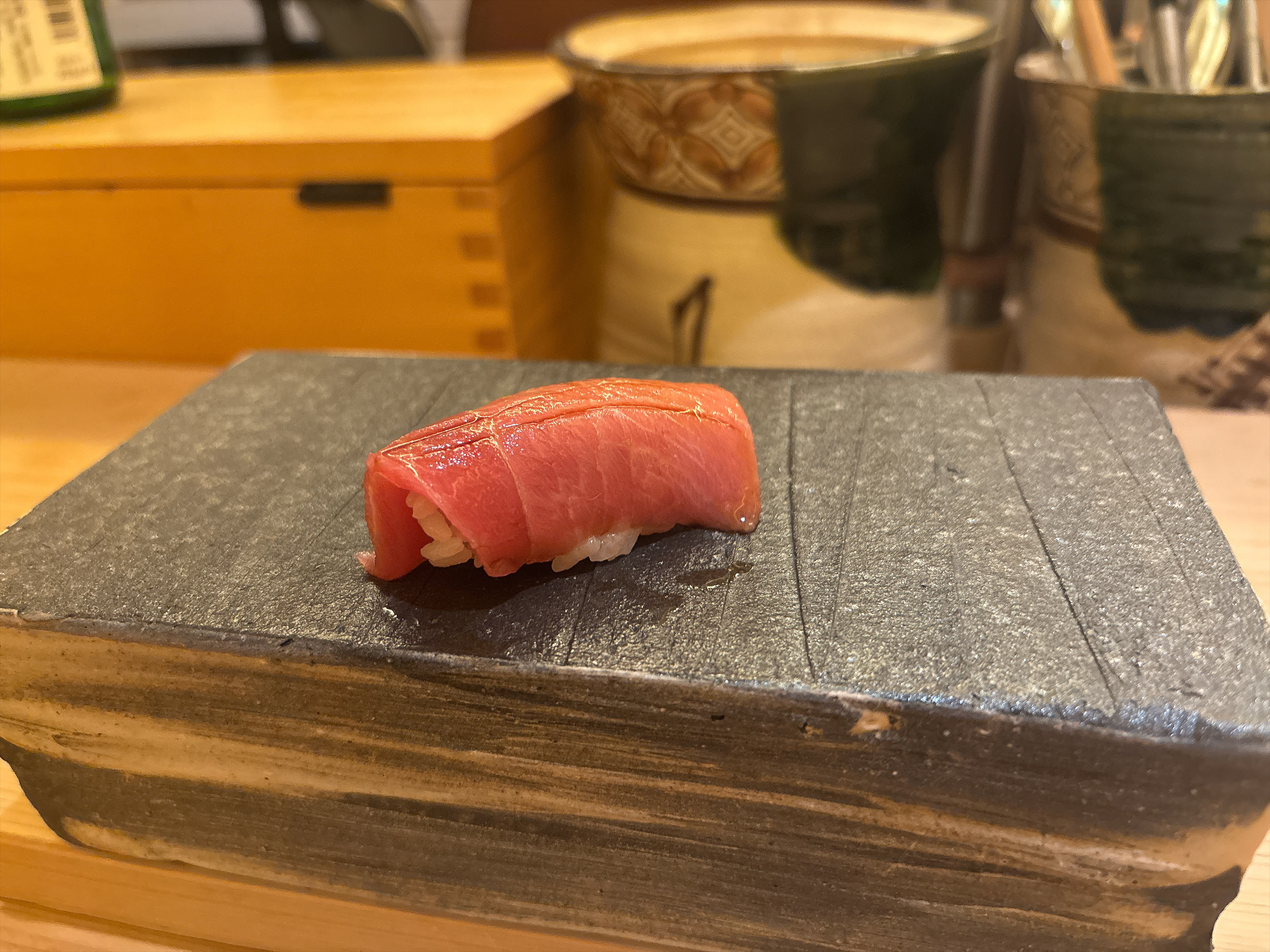 鮨 三國で実際に食べた中トロ